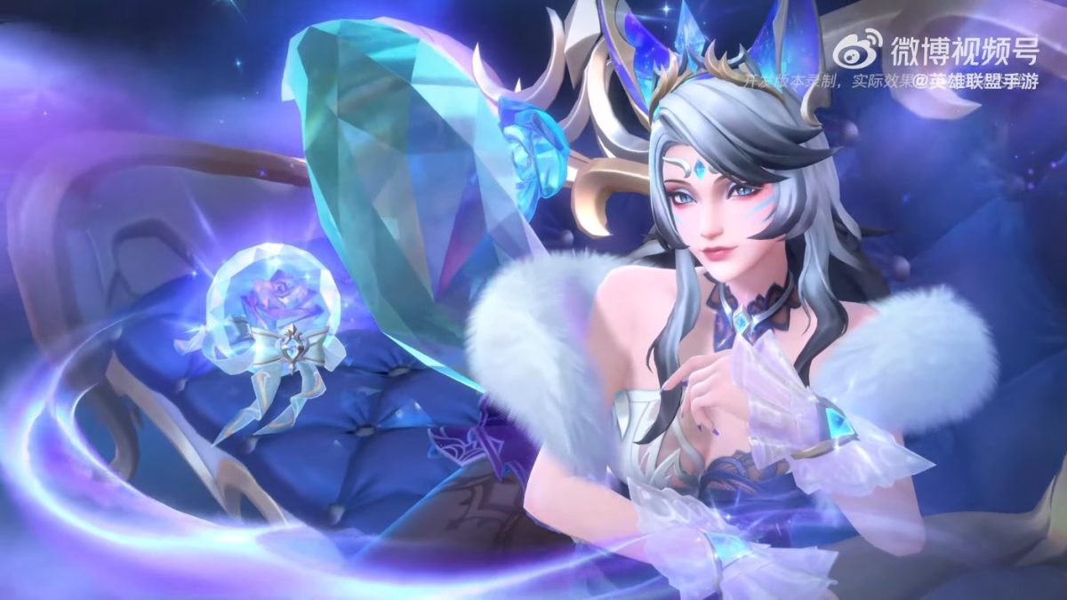 Kian Anggun nan Megah, Skin Crystal Rose Kembali ke Wild Rift