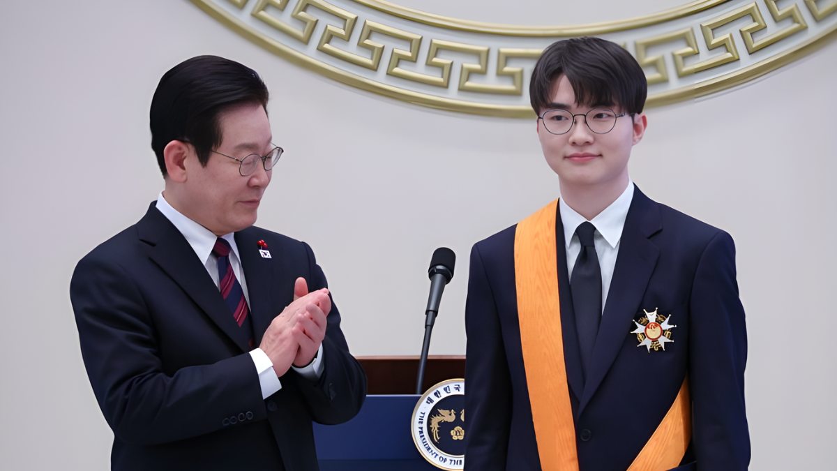 Faker Menjadi Atlet Esports Pertama yang Menerima Penghargaan Olahraga Tertinggi di Korea