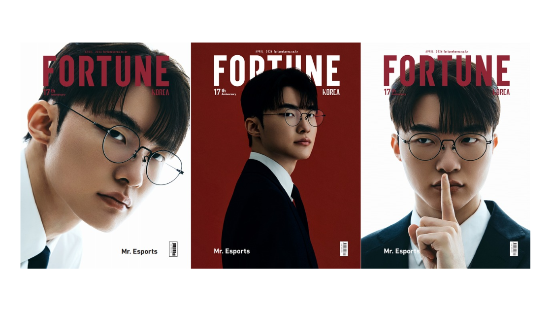 Lebih dari Sekadar Prestasi, Faker Hiasi Sampul Majalah Fortune Korea Edisi April 2026