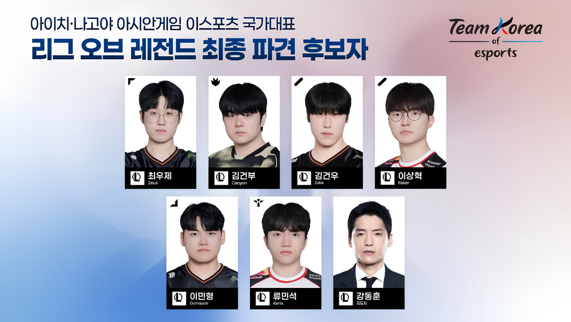 Faker, Canyon, dan Keria Resmi Masuk Skuad Final Timnas LoL Korea Selatan!