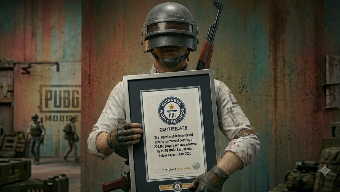 PUBG Mobile Cetak Rekor Dunia Guinness, Libatkan Lebih dari 1,2 Juta Pemain!