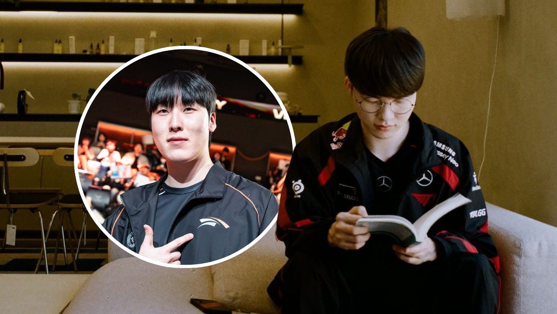 Zeka Malu Nonton Reels di Samping Faker yang Baca Buku