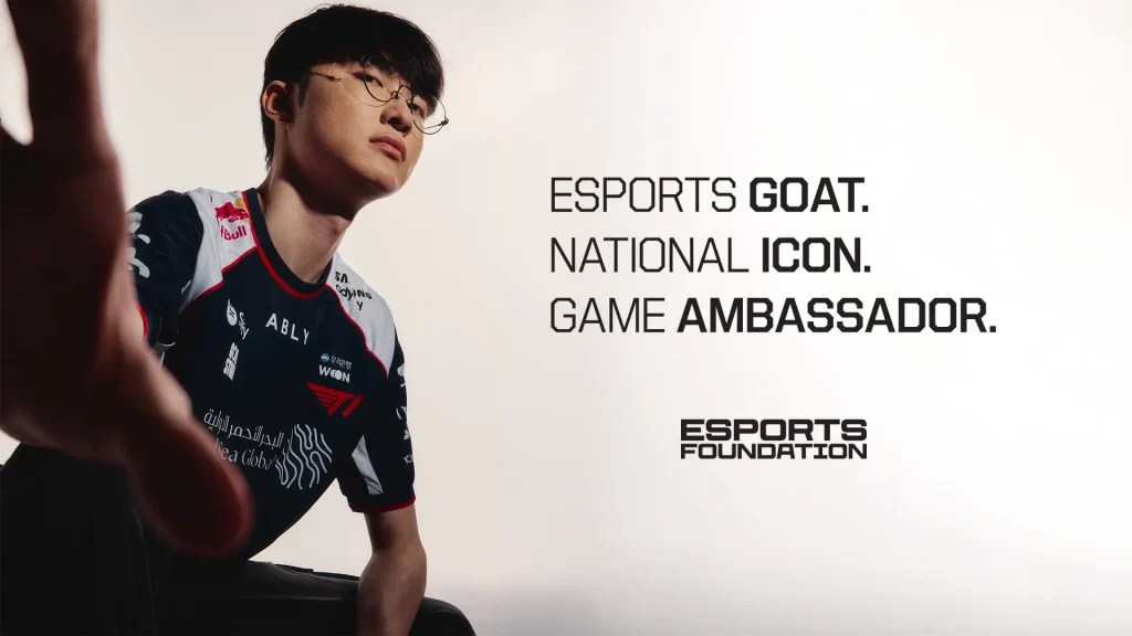 Faker Ditunjuk Jadi Game Ambassador Esports World Cup